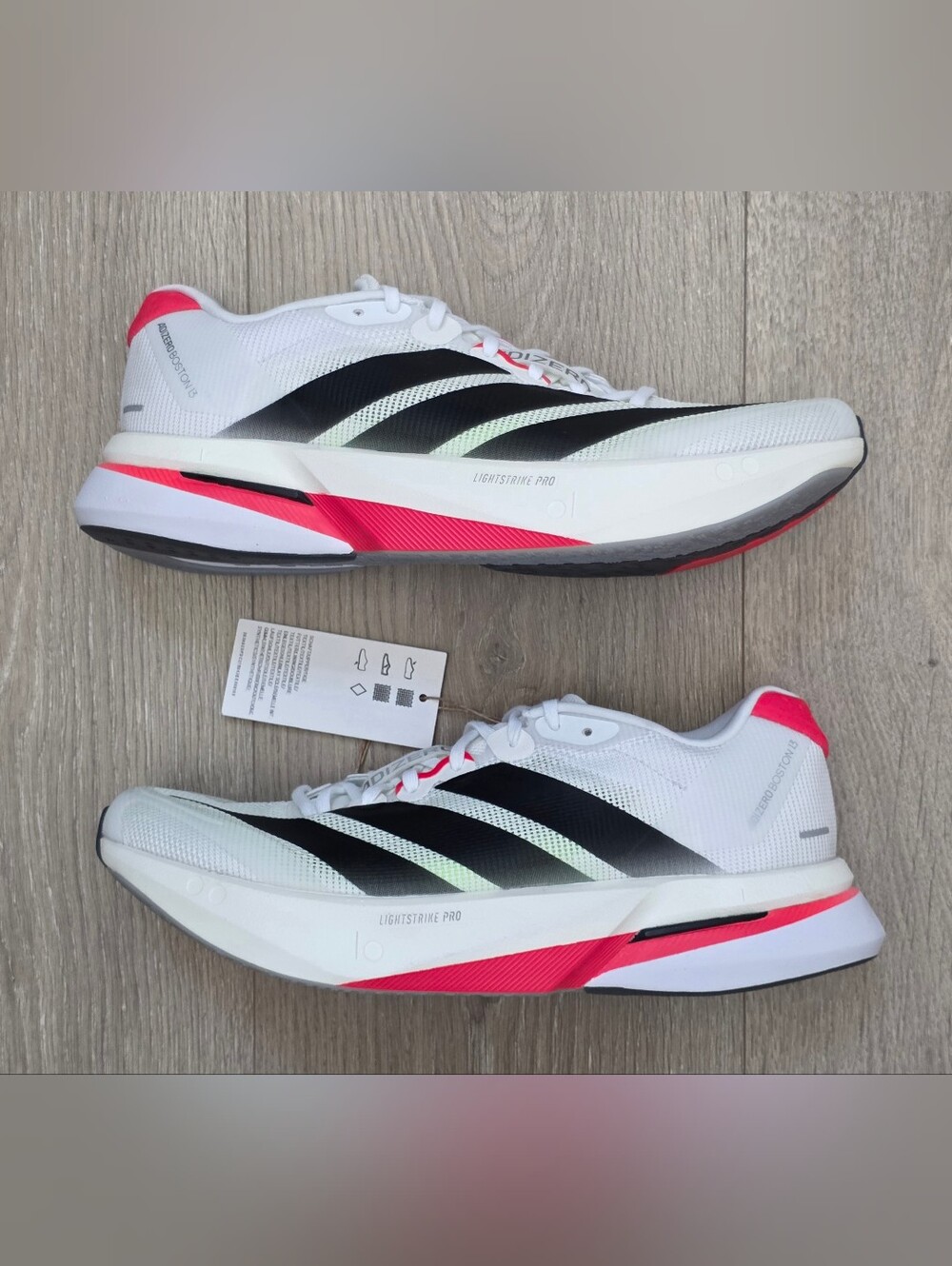 adidas Adizero Boston 13 Road Running Race Shoe JS4932 Men's Sz 12 NWT MSRP $160